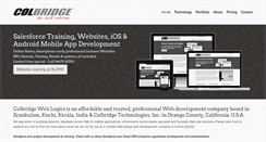 Desktop Screenshot of colbridge.com