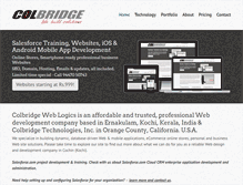 Tablet Screenshot of colbridge.com